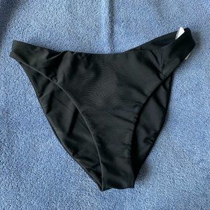NEW Veronica Beard Marau Black Bikini Bottoms M